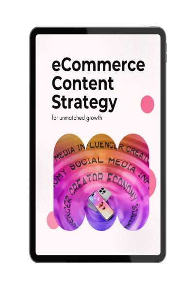 Form 41 - eCommerce content strategy