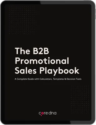 Cover of The B2B Promotional Sales Playbook by Core DNA