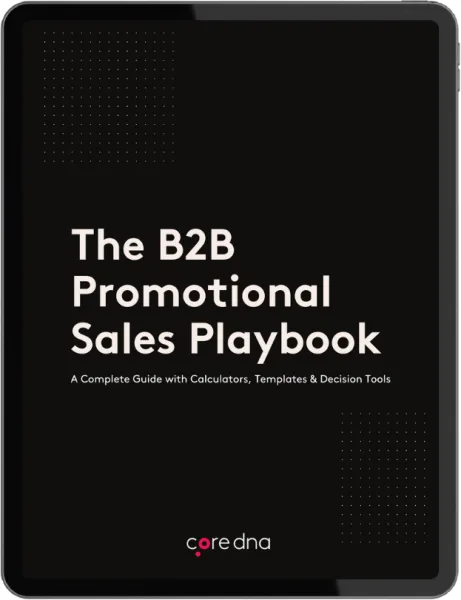 Cover of The B2B Promotional Sales Playbook by Core DNA