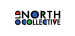 North Collective logo with colorful geometric elements on white background.