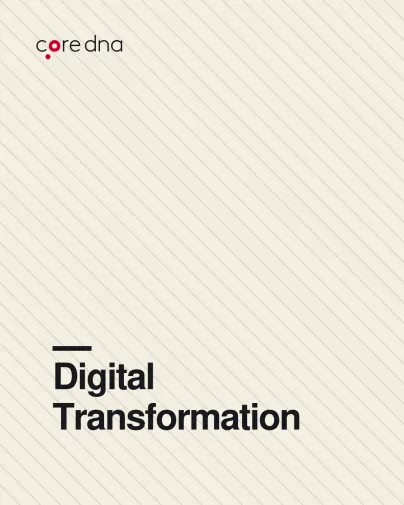 Form 38 - Digital transformation what is it?